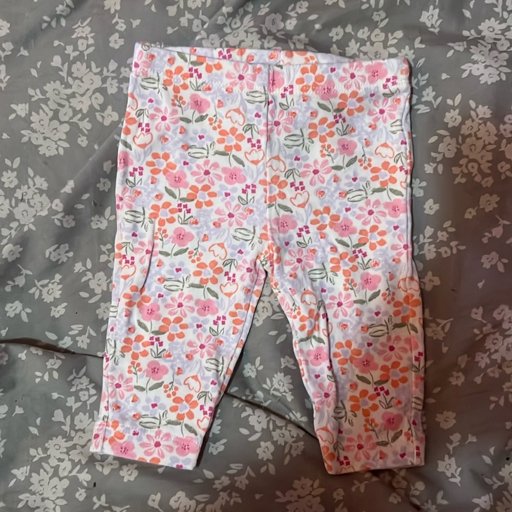 Floral leggings